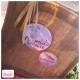 Mini Sac en jute personnalisable et ses badges