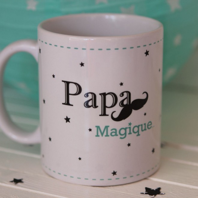 Mug "Papa Magique" peronnalisable