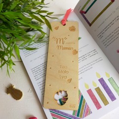 Marque page "M" comme Maman