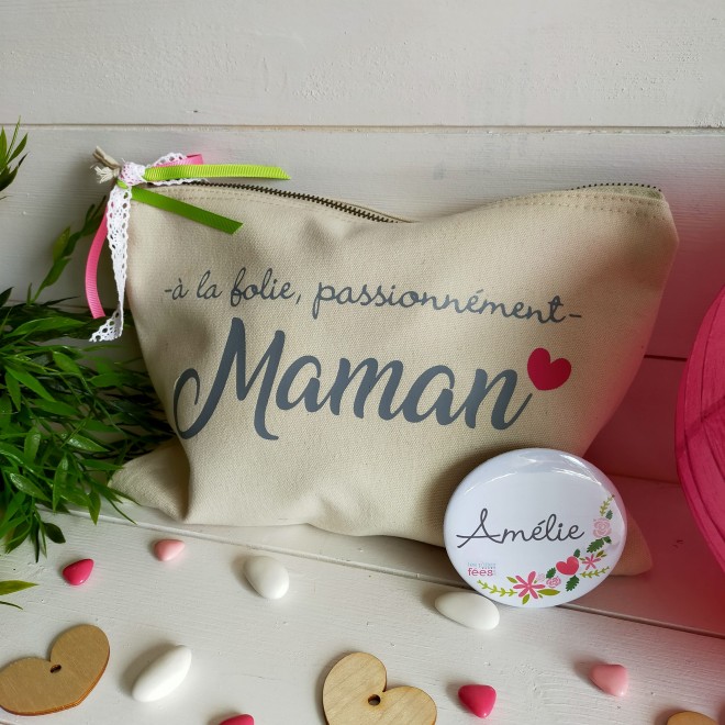 Trousse personnalisable - Maman