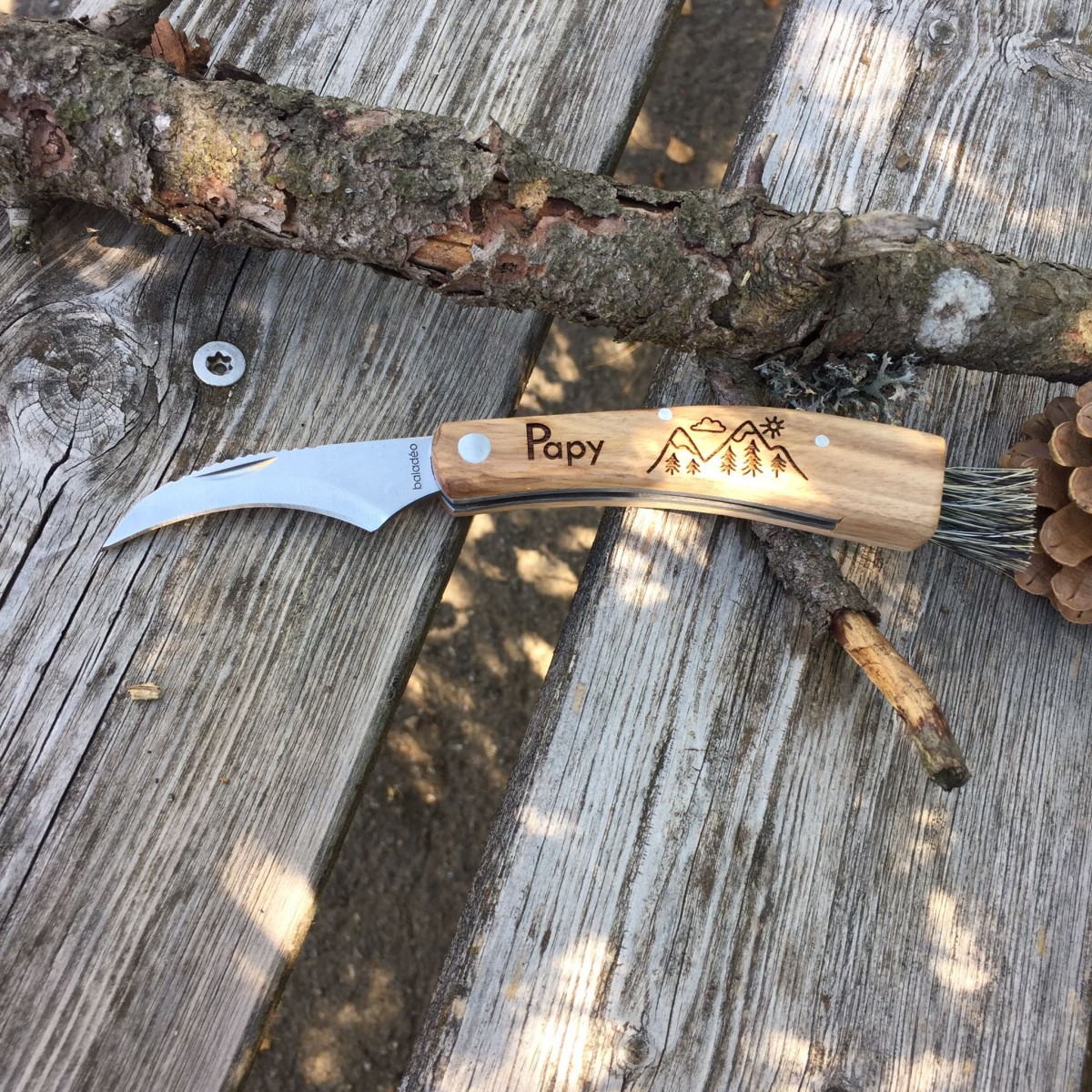 couteau à champignon - cadeau grand-père